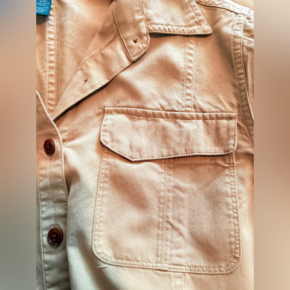 Lauren Ralph Lauren Beige Utility Dress - Picture 9 of 10